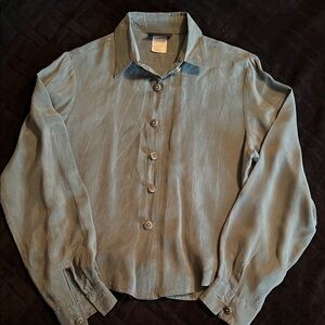 Vintage Roughrider Green Blouse